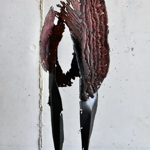sculpture en bronze et metal contemporaine de julien allegre en vente chez artmourier.com