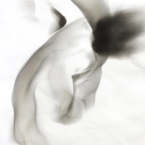 dessin unique à la flamme sur papier d etienne gros en vente chez artmourier.com