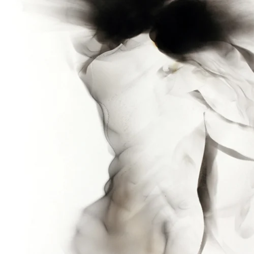 dessin unique à la flamme sur papier d etienne gros en vente chez artmourier.com
