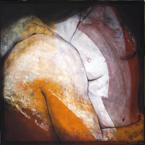 peinture contemporaine sur le corps humain en acrylique sur toile d etienne gros en vente sur artmourier.com