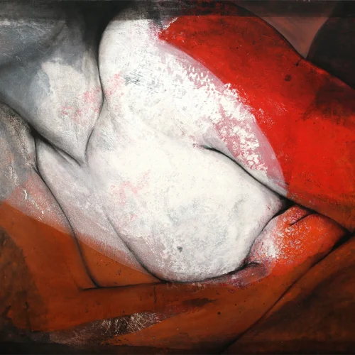 peinture contemporaine sur le corps humain en acrylique sur toile d etienne gros en vente sur artmourier.com
