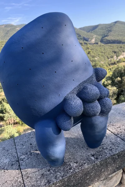 sculpture abstraite contemporaine ,ceramique de christiane filliatreau
